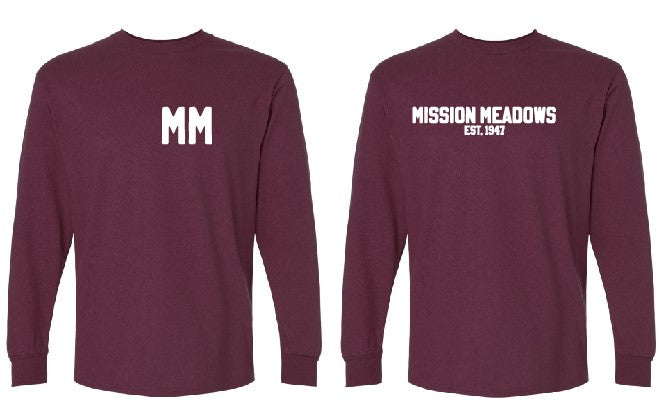 2025 Mission Meadows - University Design - Gildan Ultra Cotton® Long Sleeve T-Shirt
