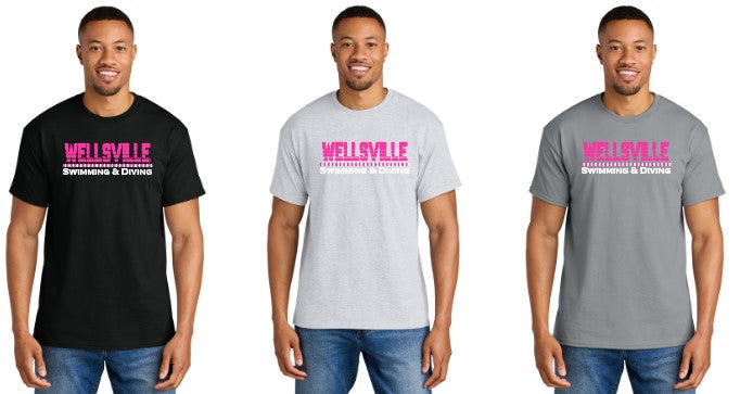 2024 Wellsville Lady Sea Lions - DryBlend® 50 Cotton/50 Poly T-Shirt