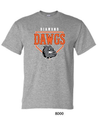 2025 Diamond Dawgs - Gildan - DryBlend® T-Shirt