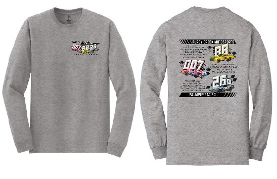2025 PalmPup Racing - Gildan DryBlend® 50/50 Long Sleeve T-Shirt