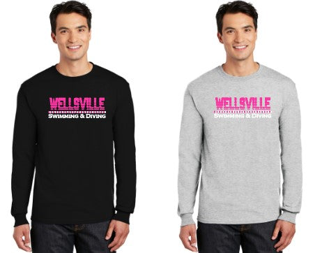 2024 Wellsville Lady Sea Lions - Gildan DryBlend® 50/50 Long Sleeve T-Shirt