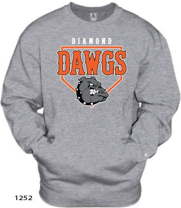 2024 Diamond Dawgs - Badger - Pocket Sweatshirt