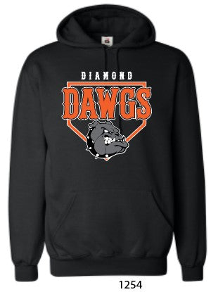 2024 Diamond Dawgs - Badger - Hooded Sweatshirt