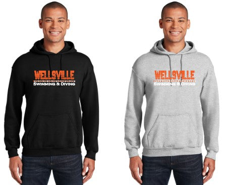 2024 Wellsville Lady Sea Lions - Gildan® - Heavy Blend™ Hooded Sweatshirt