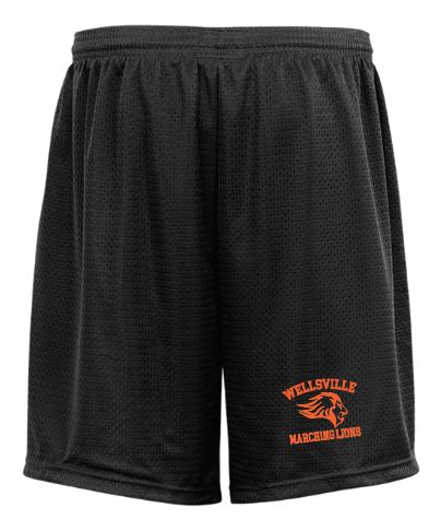 2024 Wellsville Marching Band - C2 MESH 7 INCH SHORT