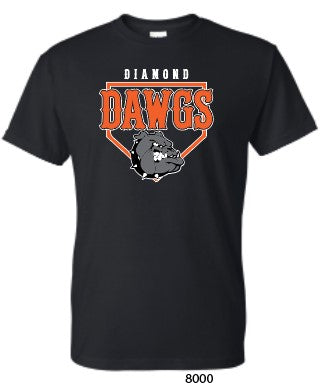 2024 Diamond Dawgs - Gildan DryBlend® T-Shirt