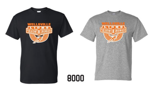 2024 Wellsville Modified Track & Field - Gildan DryBlend® T-Shirt