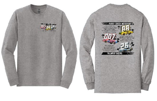 2025 PalmPup Racing - Gildan DryBlend® 50/50 Long Sleeve T-Shirt