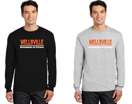 2024 Wellsville Lady Sea Lions - Gildan DryBlend® 50/50 Long Sleeve T-Shirt