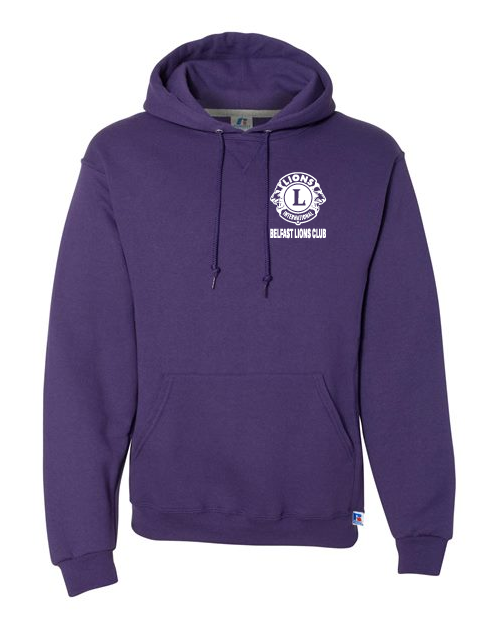 2024 Belfast Lions Club - Russell Athletic - Dri Power® Hooded Sweatshirt