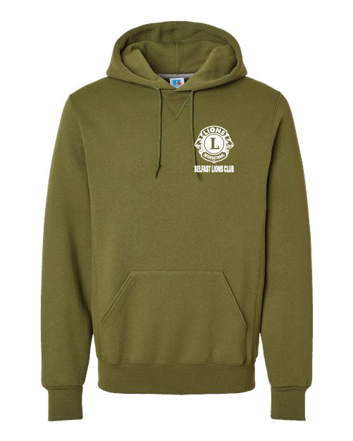 2024 Belfast Lions Club - Russell Athletic - Dri Power® Hooded Sweatshirt