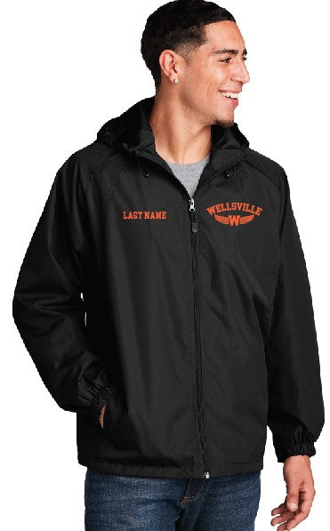 2024 Wellsville Track & Field - Sport-Tek® Hooded Raglan Jacket