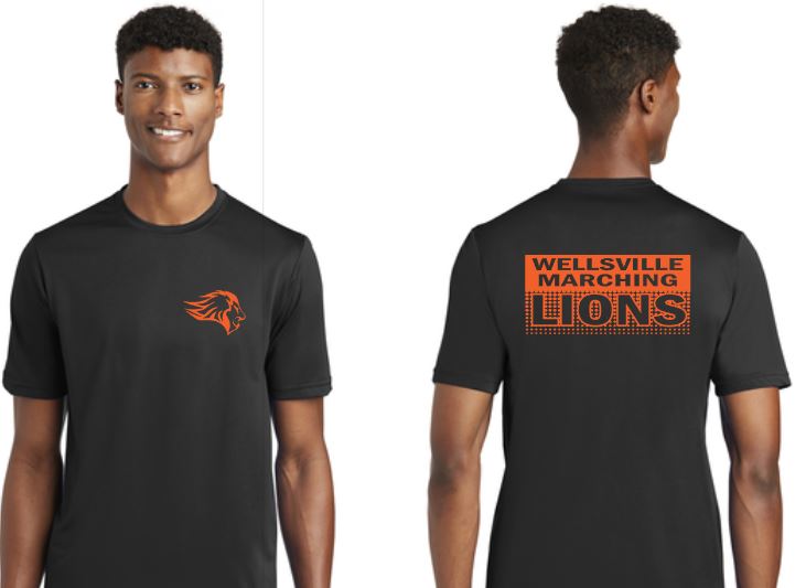 2024 Wellsville Marching Band - B-CORE TEE