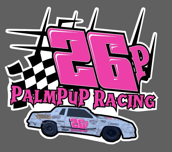 2024 PalmPup Racing - Window Decal